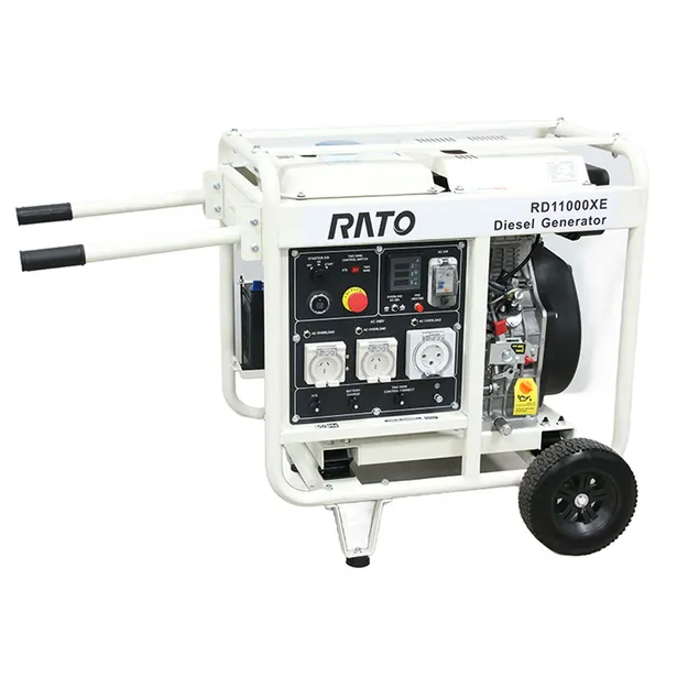 RD11000XE - 10 kVA Open Frame Diesel Generator - Image 2