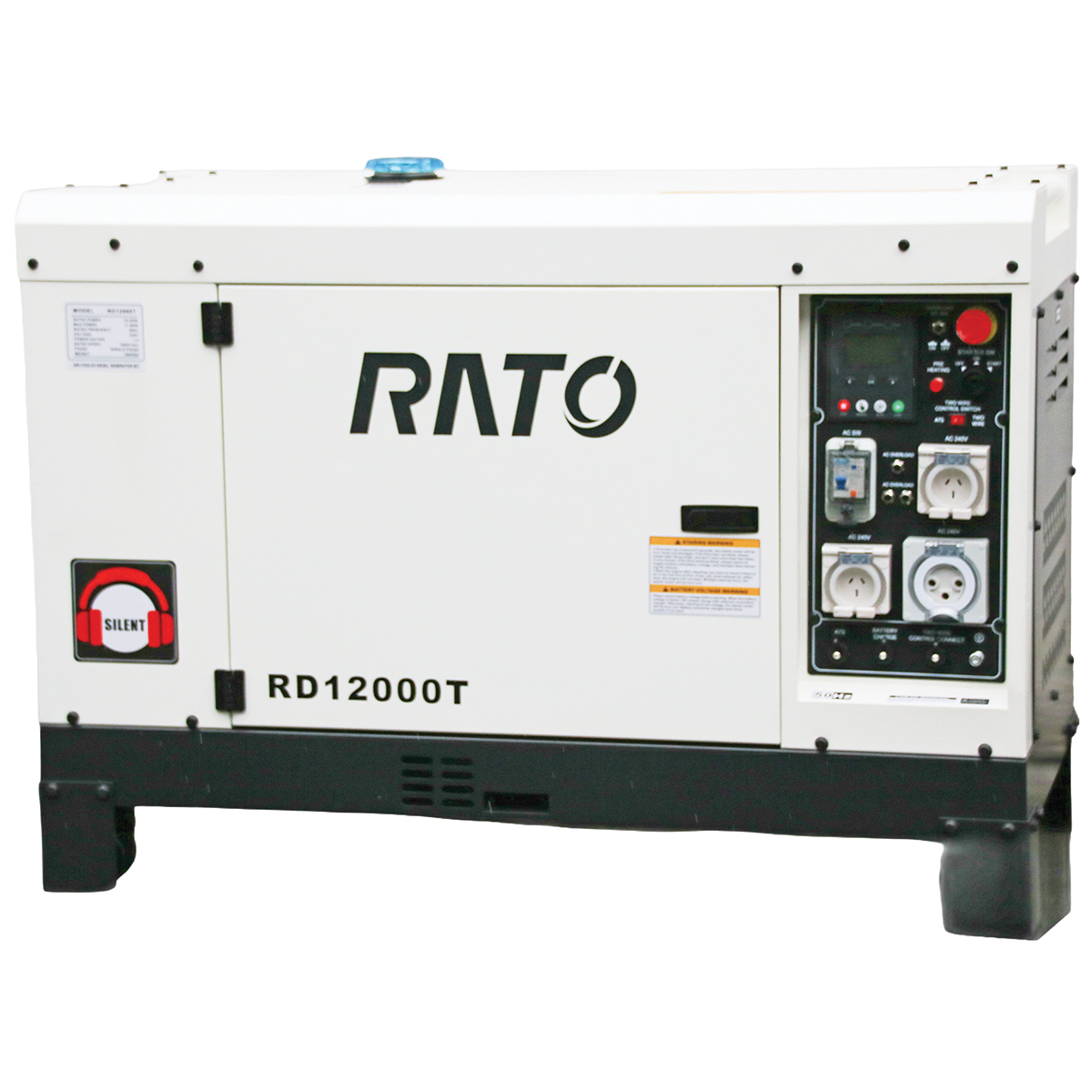 RD12000TD - 13 KvA Silent Diesel Generator